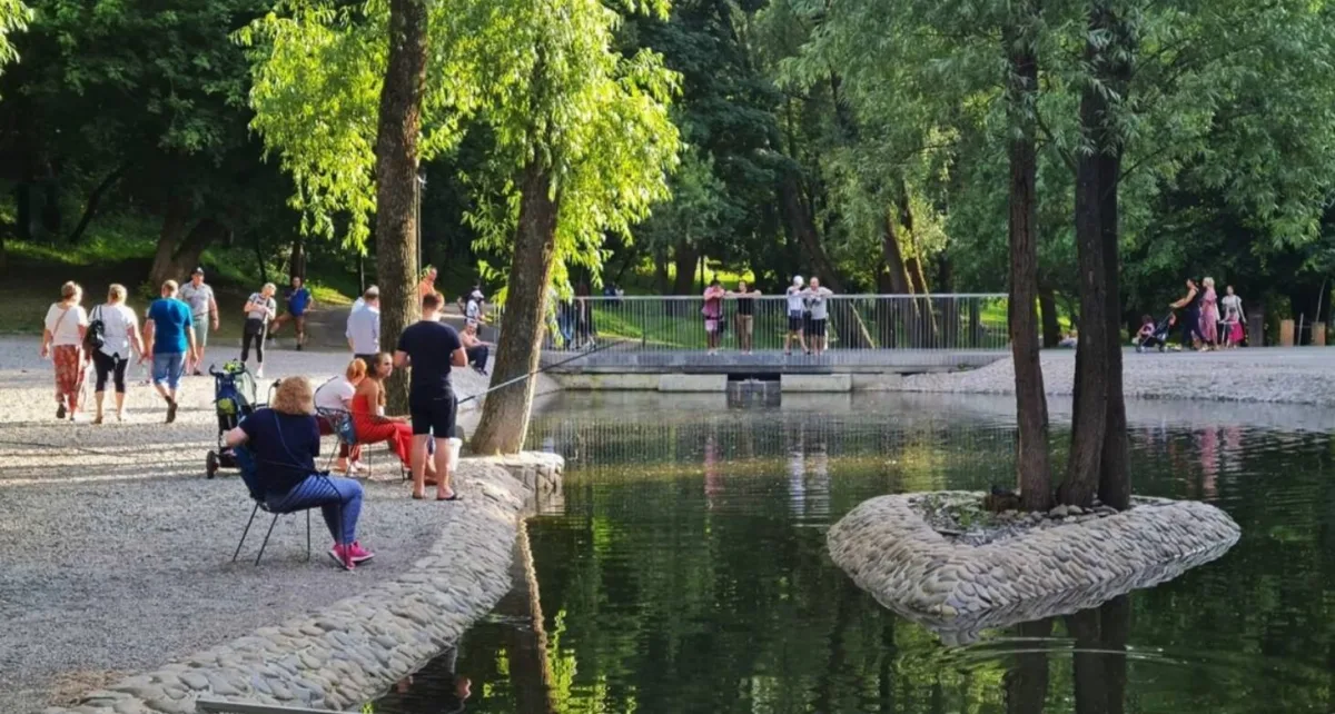 Гвинт Архімеда в парку Харкова: інтерактивна вода для дітей